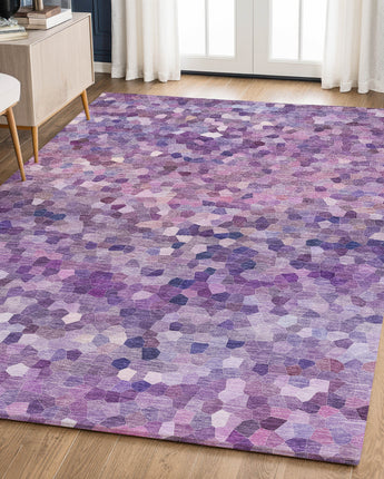 Kaleidoscope KL1 Plum Rug