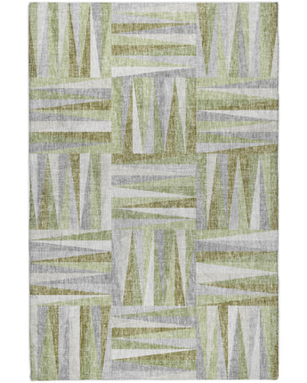 Lorenzo LN2 Green Luxury Washable Rug