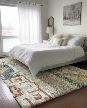 Lorenzo LN3 Ivory Luxury Washable Rug