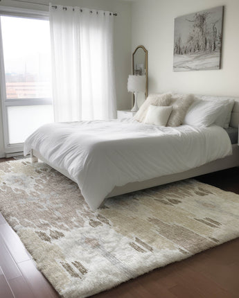 Lorenzo LN5 Ivory Luxury Washable Rug