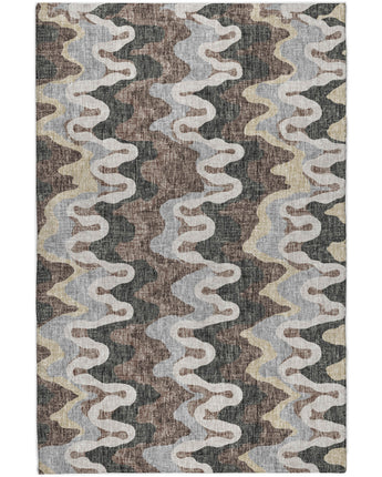 Lorenzo LN6 Charcoal Luxury Washable Rug