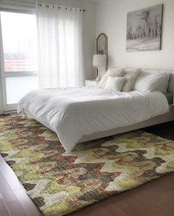 Lorenzo LN6 Chocolate Luxury Washable Rug