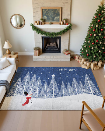 Merry & Bright MY12 Navy Rug