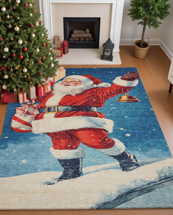 Merry & Bright MY15 Blue Rug