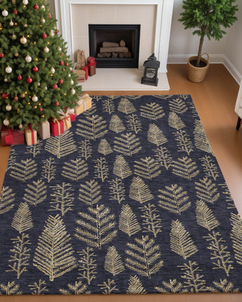 Merry & Bright MY21 Black Rug