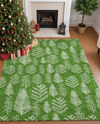 Merry & Bright MY21 Green Rug