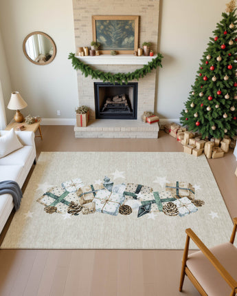 Merry & Bright MY27 Beige Rug