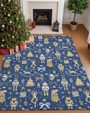 Merry & Bright MY29 Navy Rug