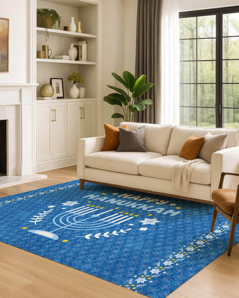 Merry & Bright MY30 Blue Rug