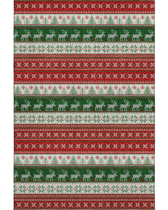 Merry & Bright MY9 Red Rug
