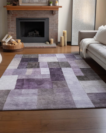 Neo NO15 Eggplant Rug