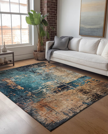 Nouveau NV14 Teal Rug