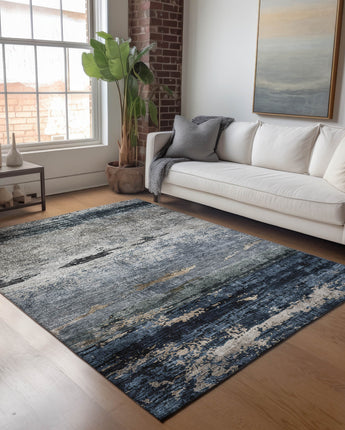 Nouveau NV3 Navy Rug