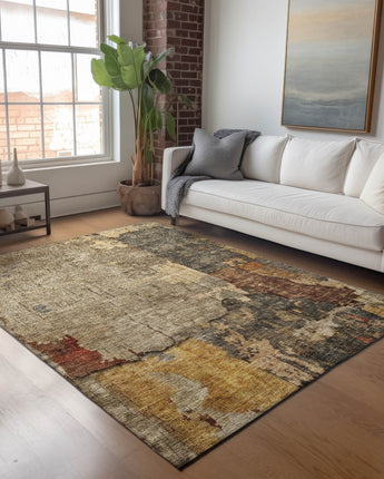 Nouveau NV9 Khaki Rug
