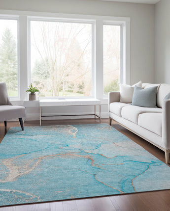 Odyssey OY7 Teal Rug