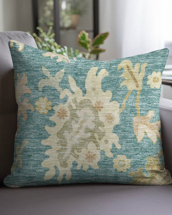 Hatay HY2 Teal Pillow