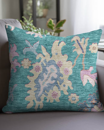 Hatay HY7 Teal Pillow