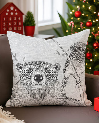 Merry & Bright MY10 Flannel Pillow