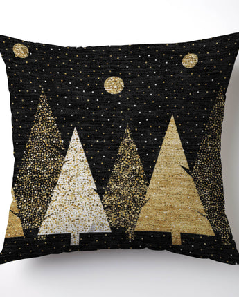 Merry & Bright MY11 Black Pillow