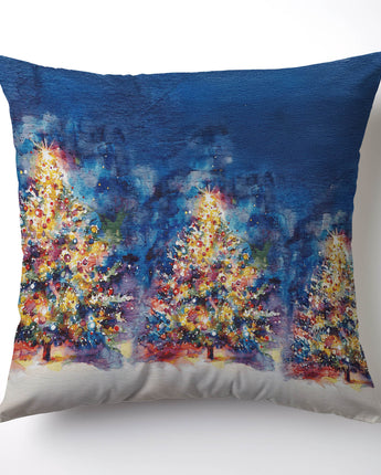 Merry & Bright MY14 Navy Pillow