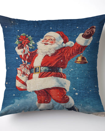 Merry & Bright MY15 Blue Pillow