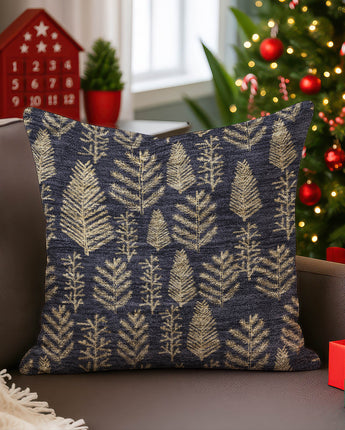 Merry & Bright MY21 Black Pillow