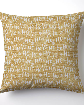 Merry & Bright MY22 Gold Pillow