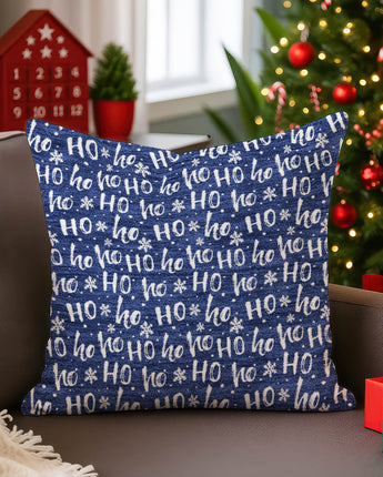 Merry & Bright MY22 Navy Pillow