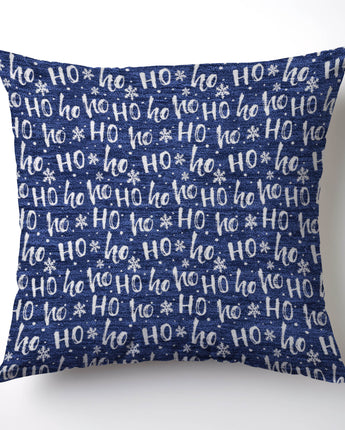 Merry & Bright MY22 Navy Pillow