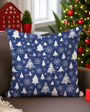 Merry & Bright MY23 Navy Pillow