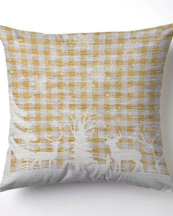 Merry & Bright MY26 Gold Pillow