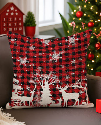 Merry & Bright MY26 Red Pillow
