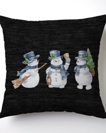 Merry & Bright MY28 Black Pillow