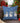 Merry & Bright MY28 Navy Pillow