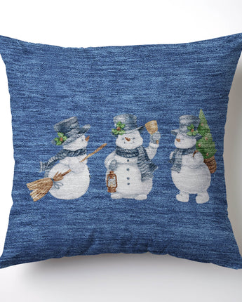 Merry & Bright MY28 Navy Pillow