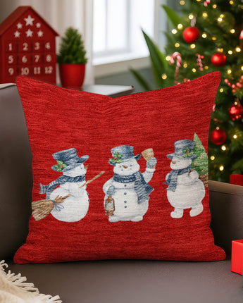 Merry & Bright MY28 Red Pillow
