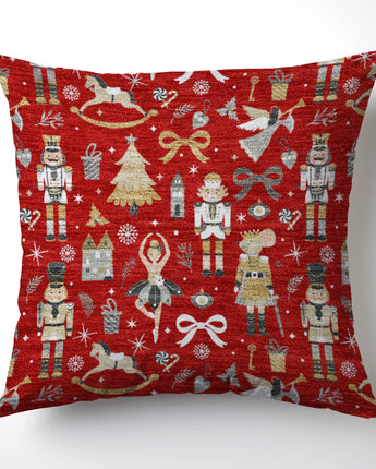 Merry & Bright MY29 Red Pillow
