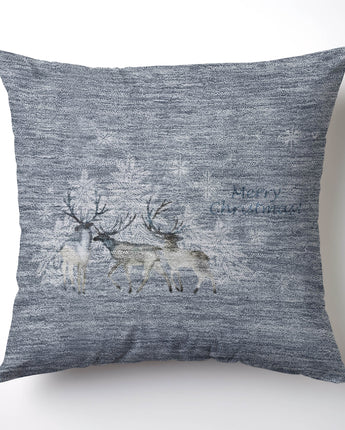 Merry & Bright MY2 Gray Pillow