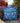 Merry & Bright MY30 Blue Pillow