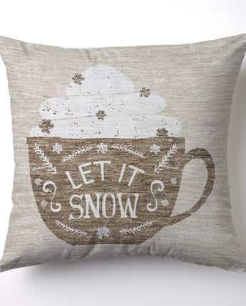 Merry & Bright MY7 Beige Pillow