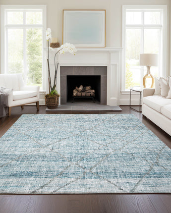 Portico PO1 Teal Rug
