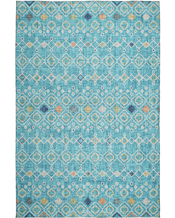 Portico PO4 Teal Rug
