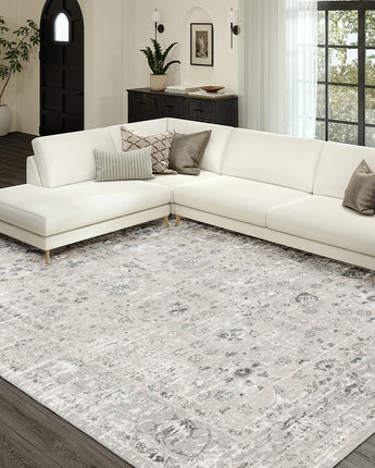 Rhodes RR8 Silver Rug