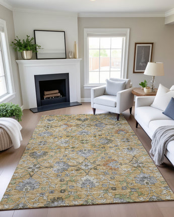 Silk Road SR1 Saffron Rug