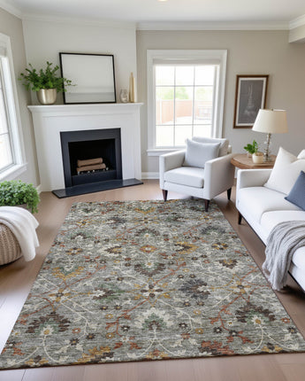 Silk Road SR4 Pewter Rug