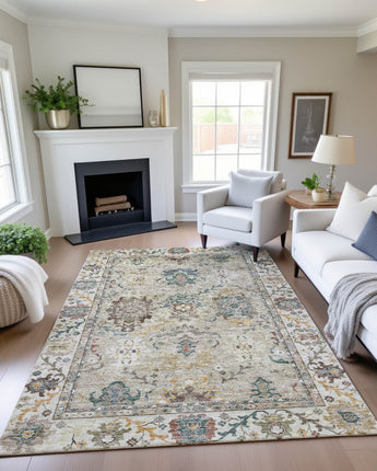 Silk Road SR5 Putty Rug