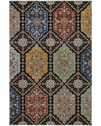 Silk Road SR7 Black Rug