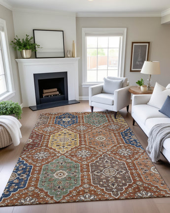 Silk Road SR7 Paprika Rug