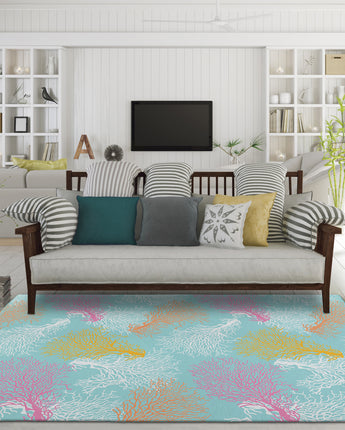 Seabreeze SZ3 Teal Rug