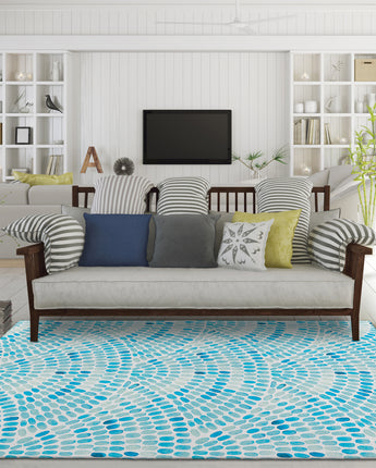 Seabreeze SZ7 Teal Rug